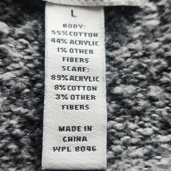 Women's Style & Co Sweater Dress with a Matching Scarf - Picture 9 of 16